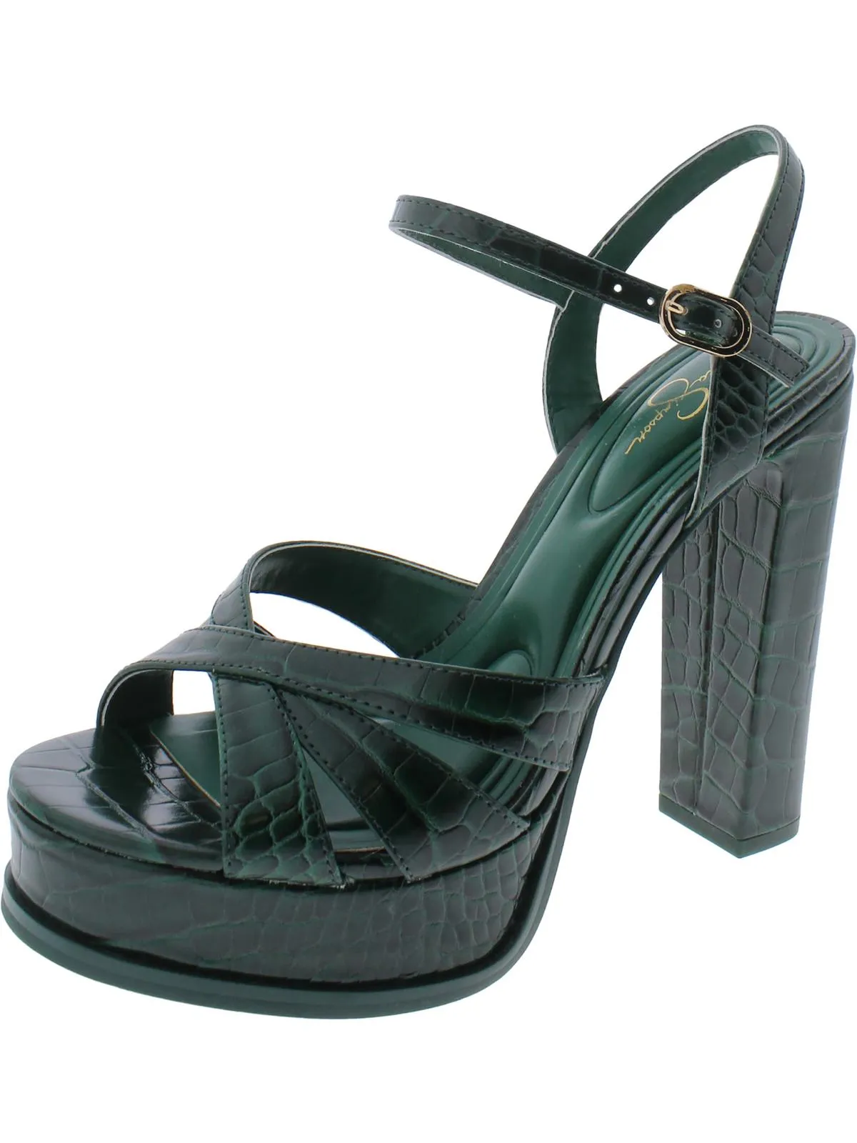 Giddings Womens Buckle Platform Sandals