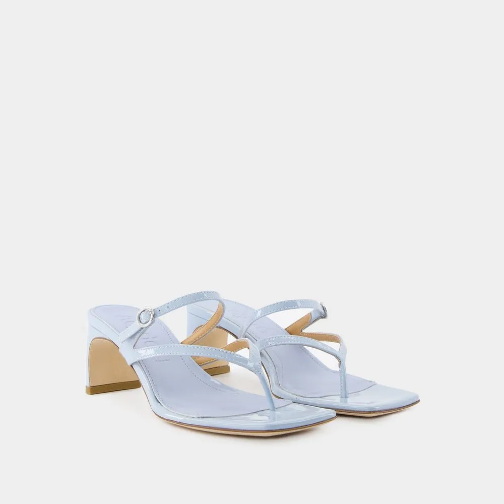 Giselle Sandals - Leather - Blue
