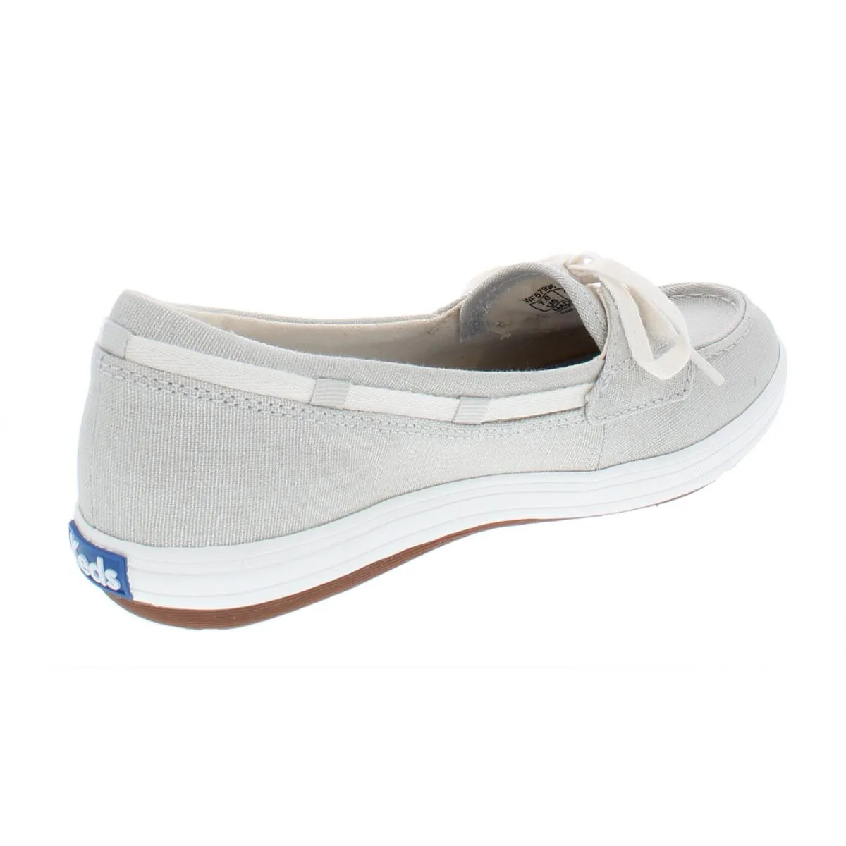 Glimmer Womens Canvas Slip On Boat Shoes