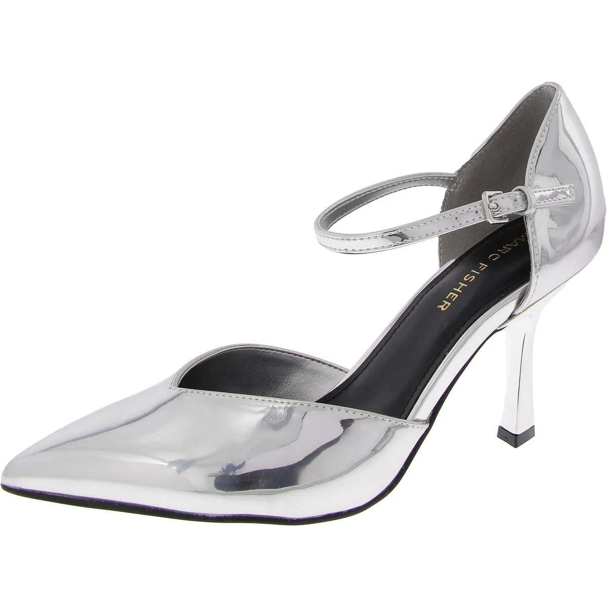 Haben Womens Patent Pointed Toe Pumps
