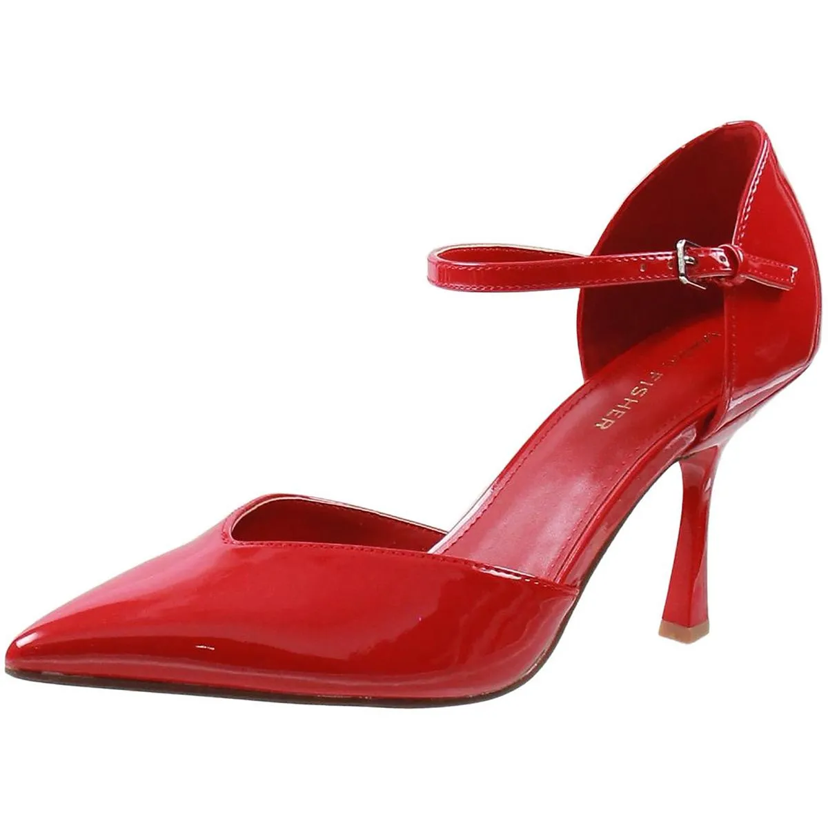 Haben Womens Patent Pointed Toe Pumps