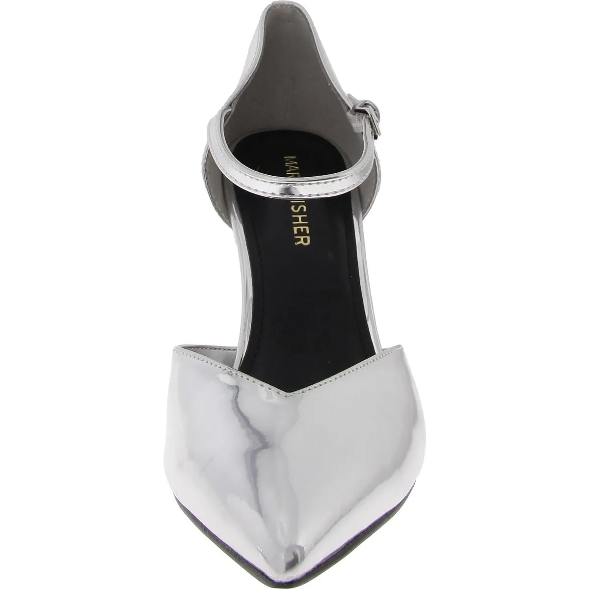 Haben Womens Patent Pointed Toe Pumps
