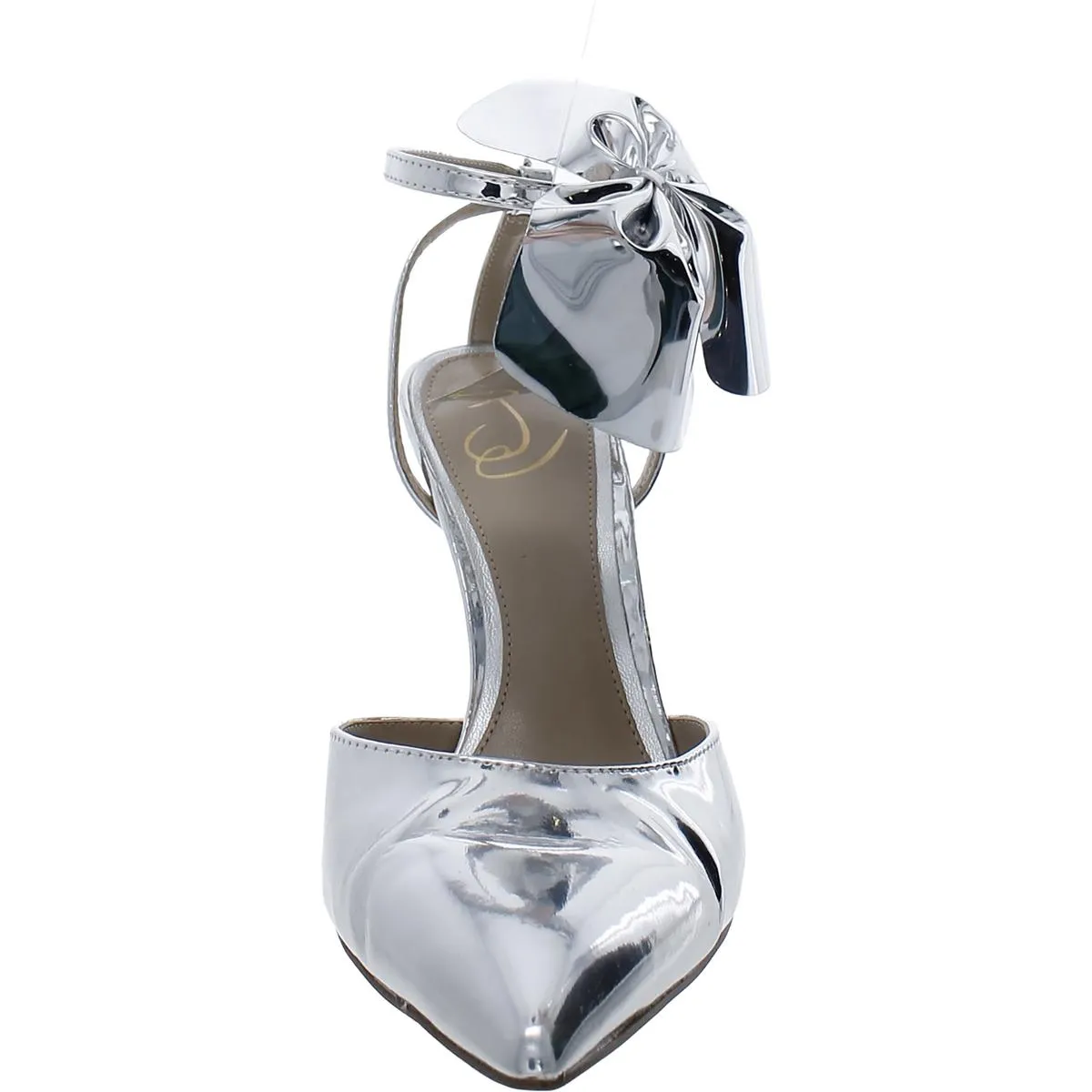 Halie 2 Womens Metallic Pointed Toe Pumps