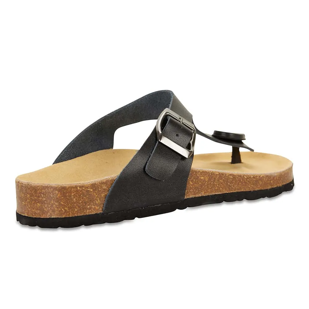 Hippy Sandal in Black