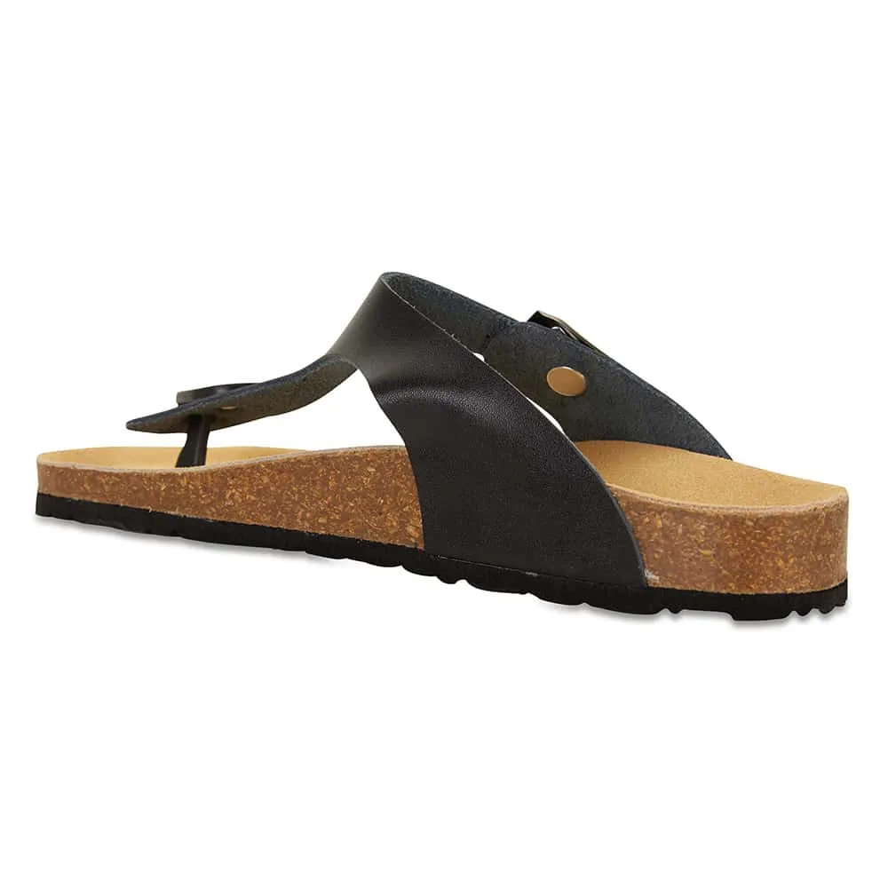 Hippy Sandal in Black