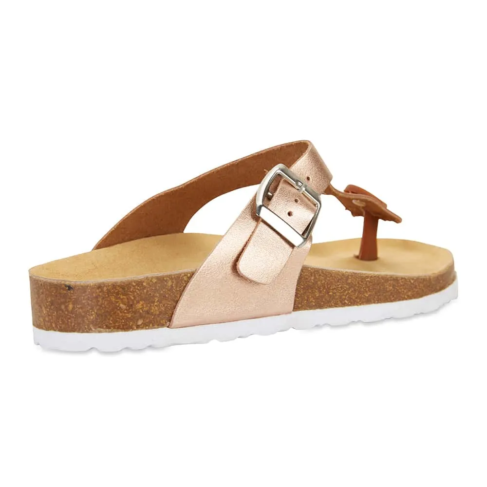 Hippy Sandal in Rose Gold