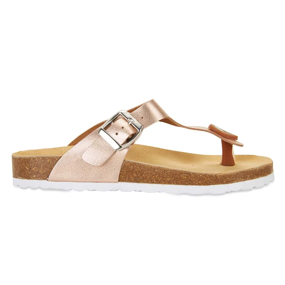 Hippy Sandal in Rose Gold