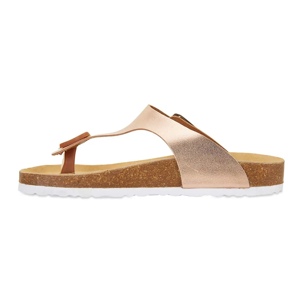 Hippy Sandal in Rose Gold