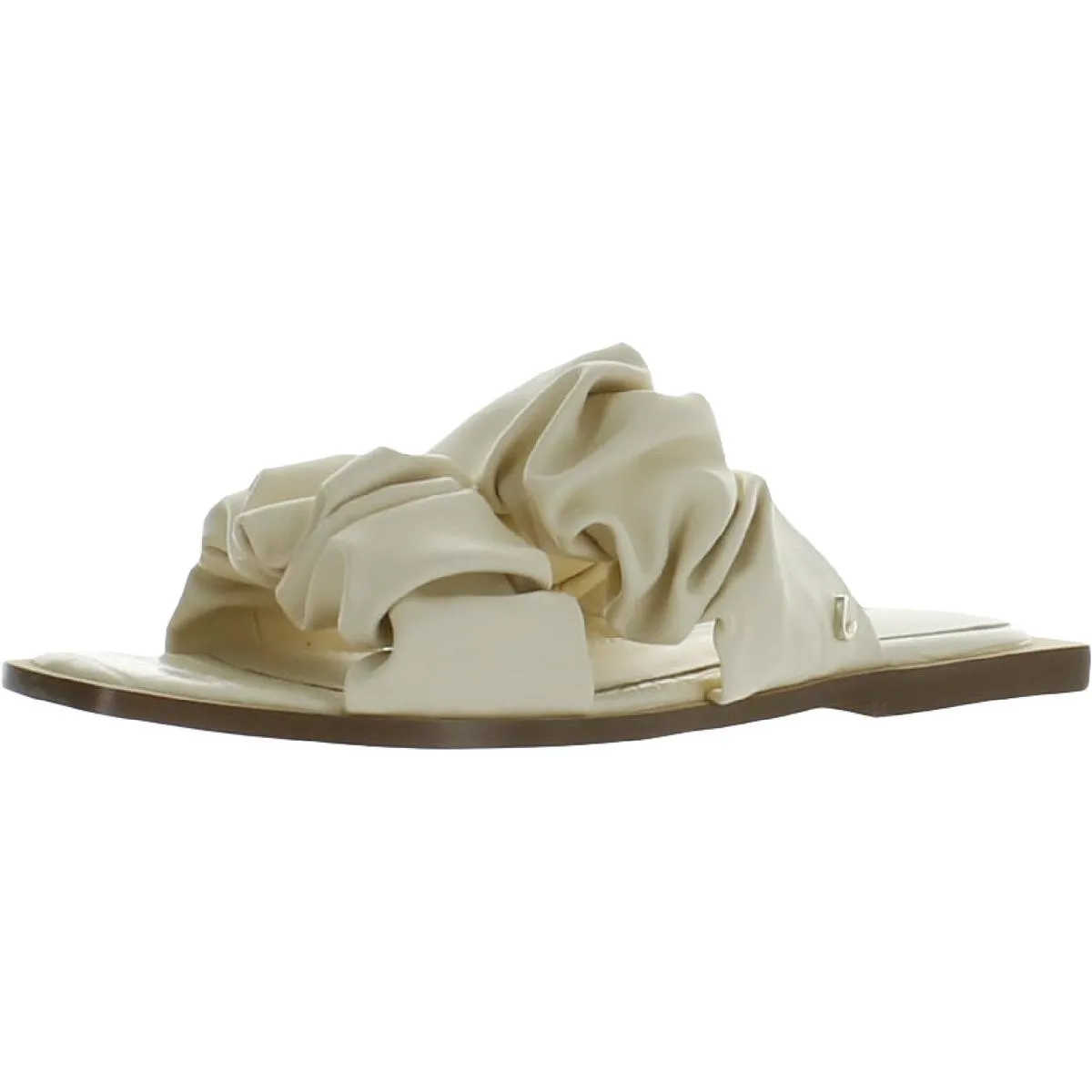 Iggy Womens Faux Leather Flat Sandals