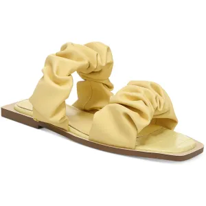 Iggy Womens Faux Leather Flat Sandals