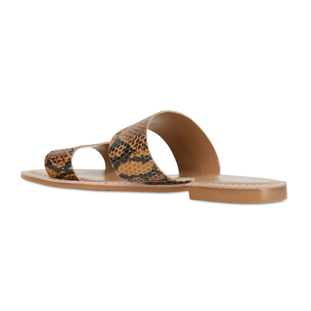 Izzy Slide in Python Leather