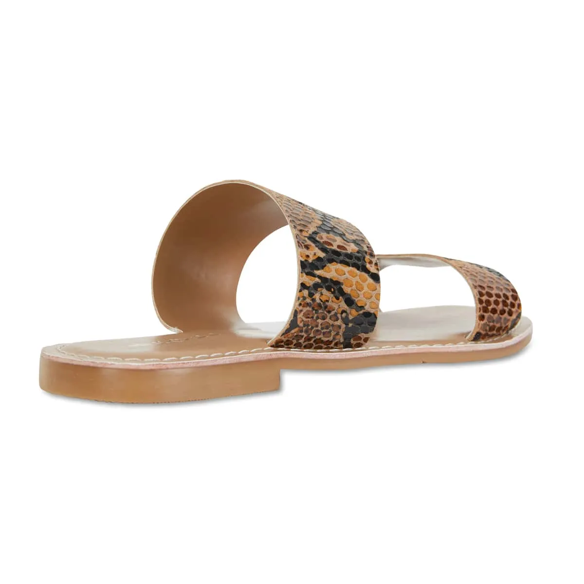 Izzy Slide in Python Leather