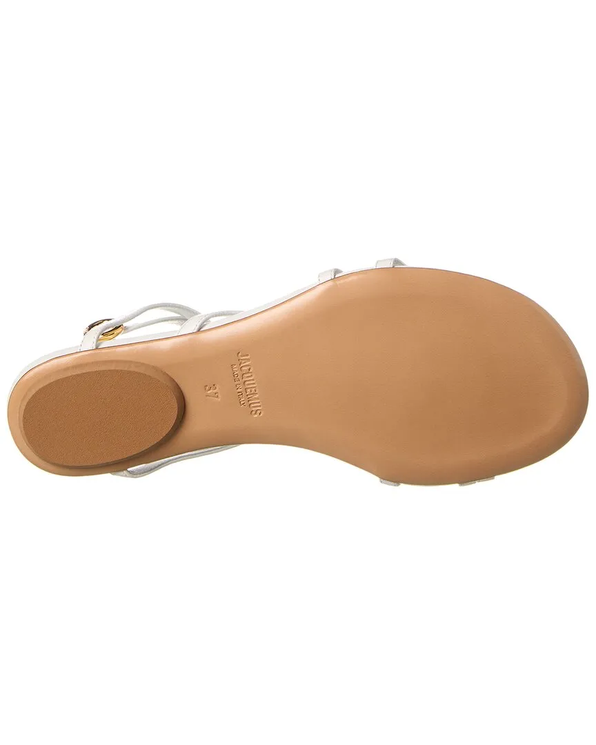 Jacquemus Pralu Leather Sandal