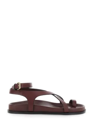 Jalen Slim' Bordeaux Sandals