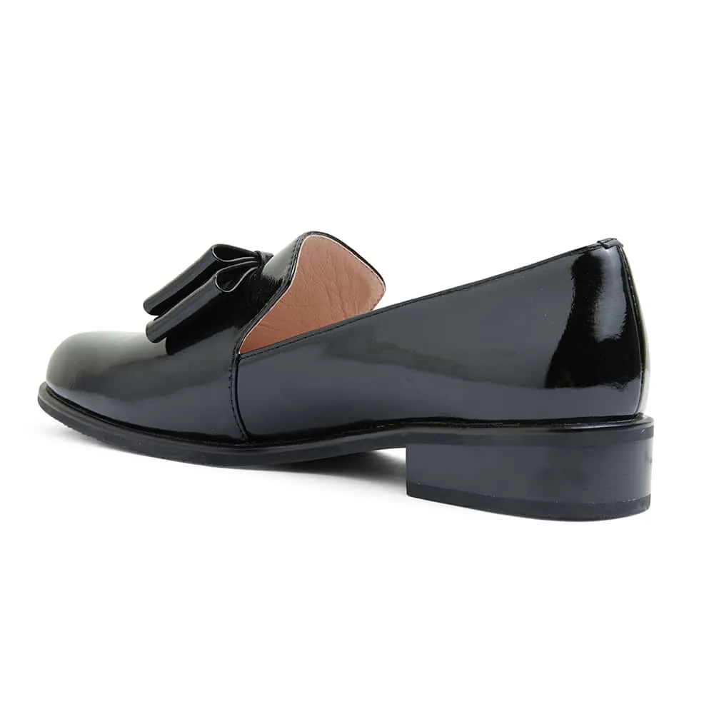 Jarvis Loafer in Black Patent