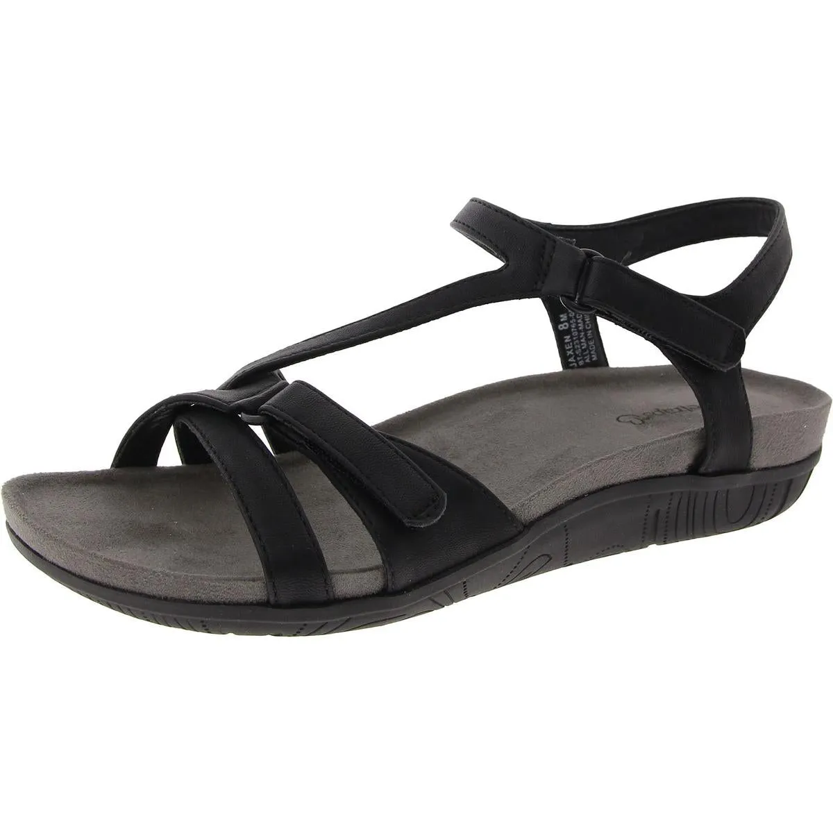 Jaxen Womens Padded Insole Casual Wedge Sandals