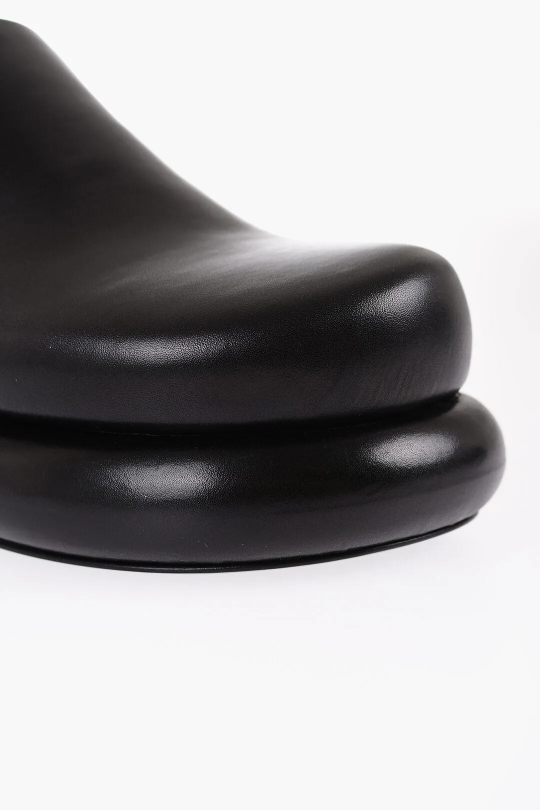 Jil Sander Chunky Sole Leather Slingback Sandals