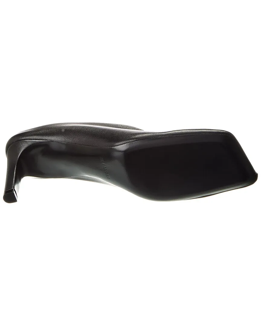 Jil Sander Logo Leather Mule