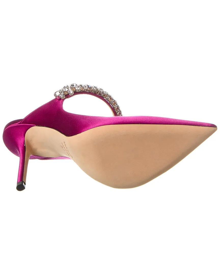 Jimmy Choo Bing 100 Satin Mule
