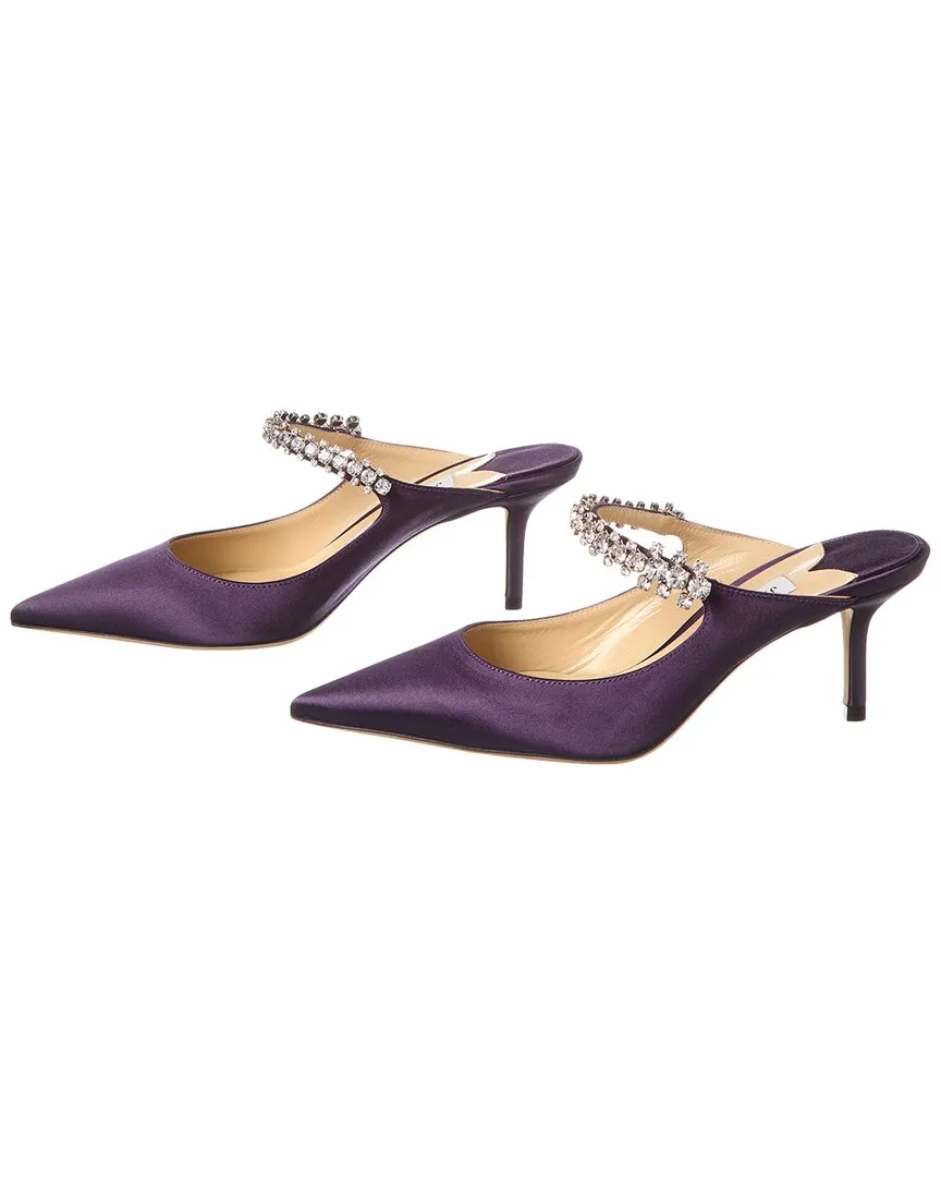 Jimmy Choo Bing 65 Satin Mule (Authentic Pre-Loved)