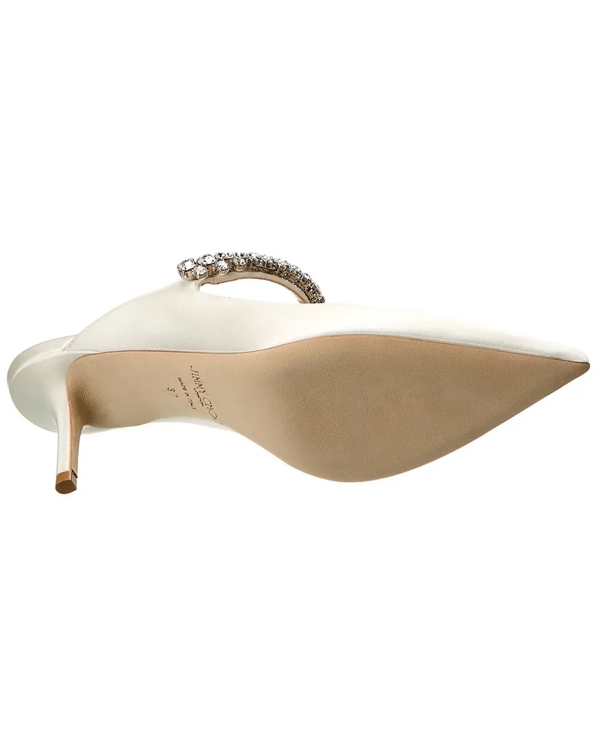 Jimmy Choo Bing 65 Satin Mule
