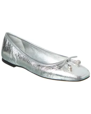 Jimmy Choo Elme Leather Flat