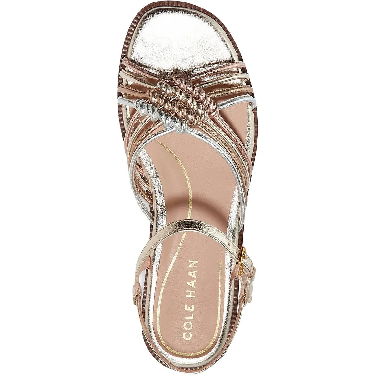 JITNEY KNOT SANDAL Womens Leather Slingbacks Strappy Sandals