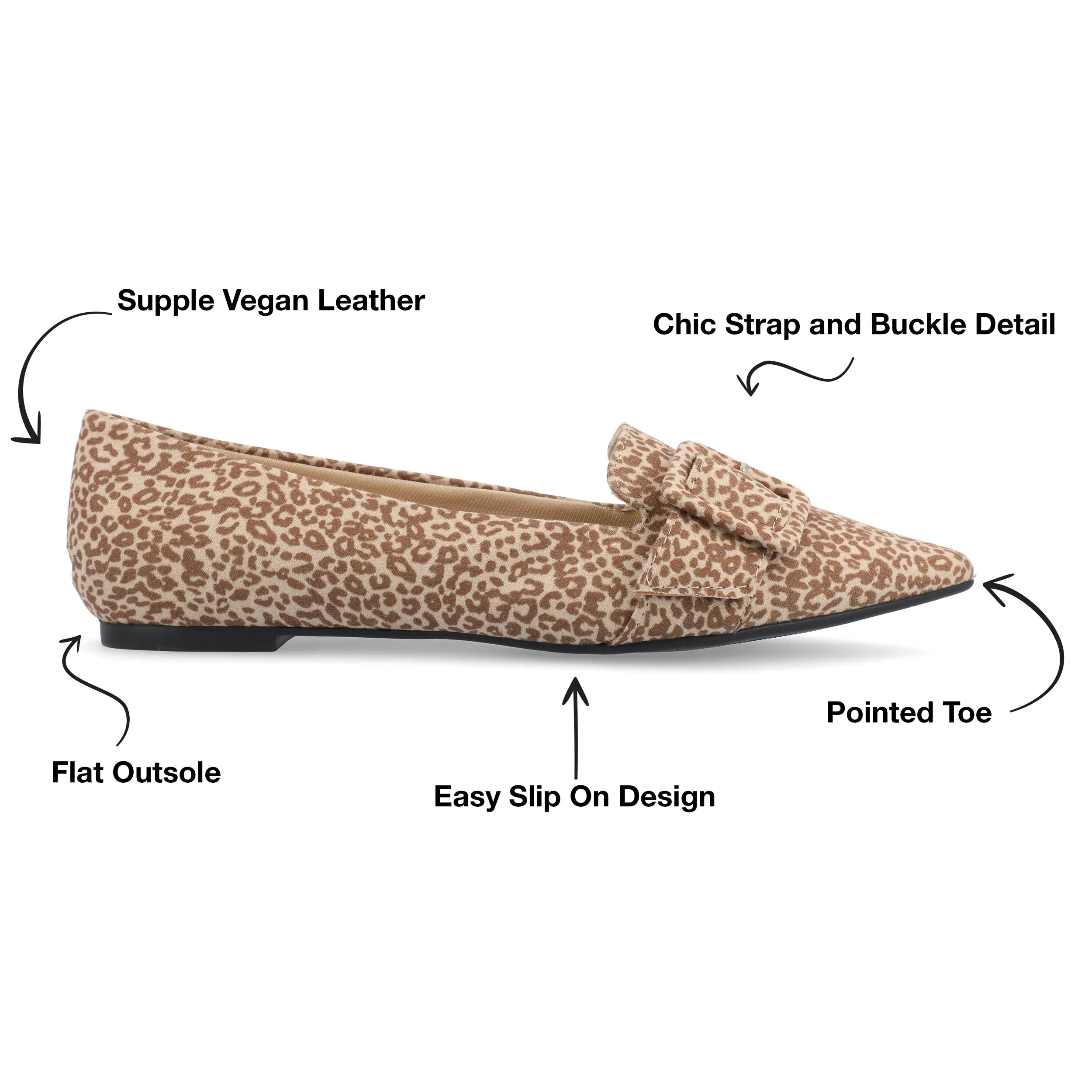 Journee Collection Women's Audrey Flat