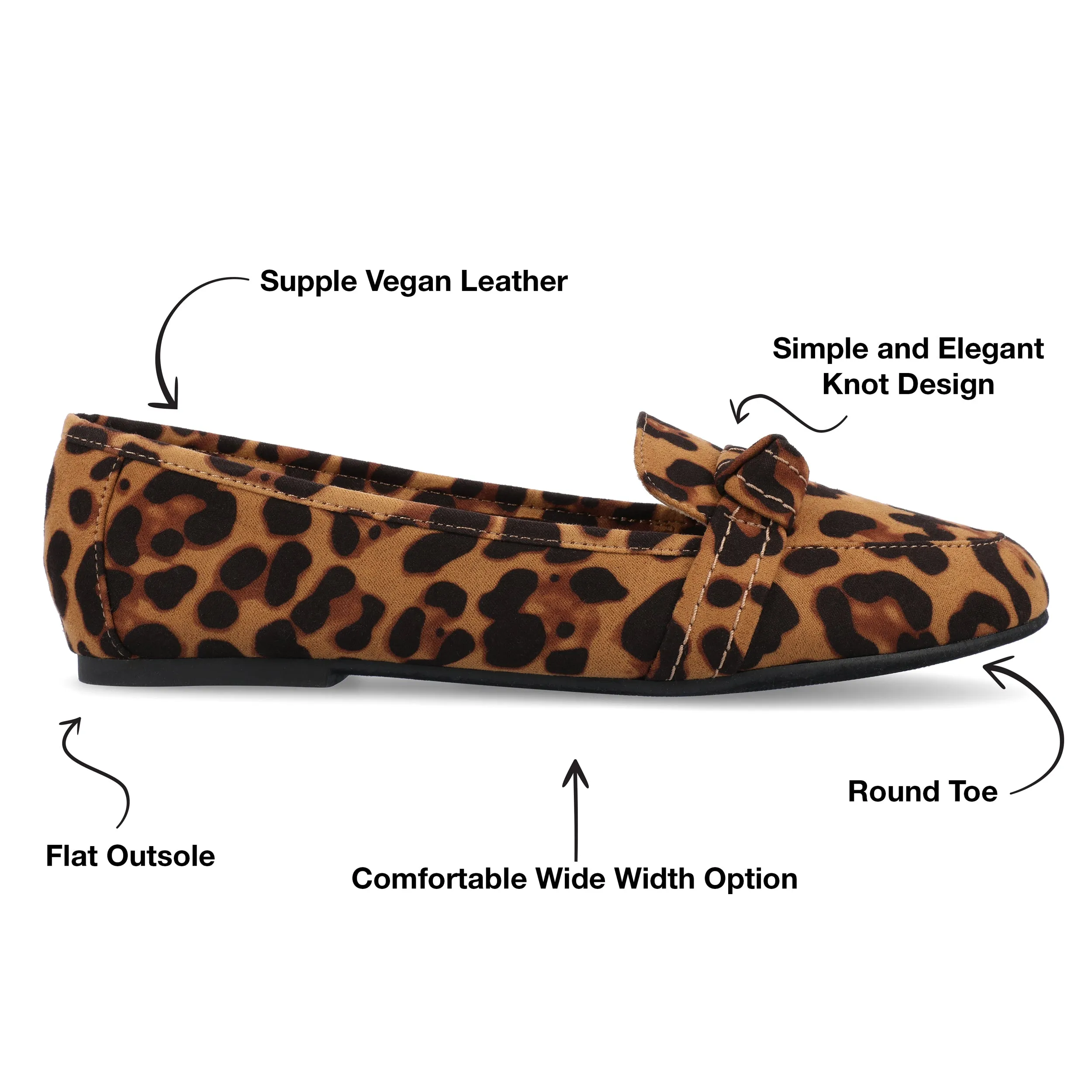 Journee Collection Women's Wide Width Marci Flat