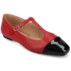 Journee Women's Theah Medium and Wide Width Dress Flats