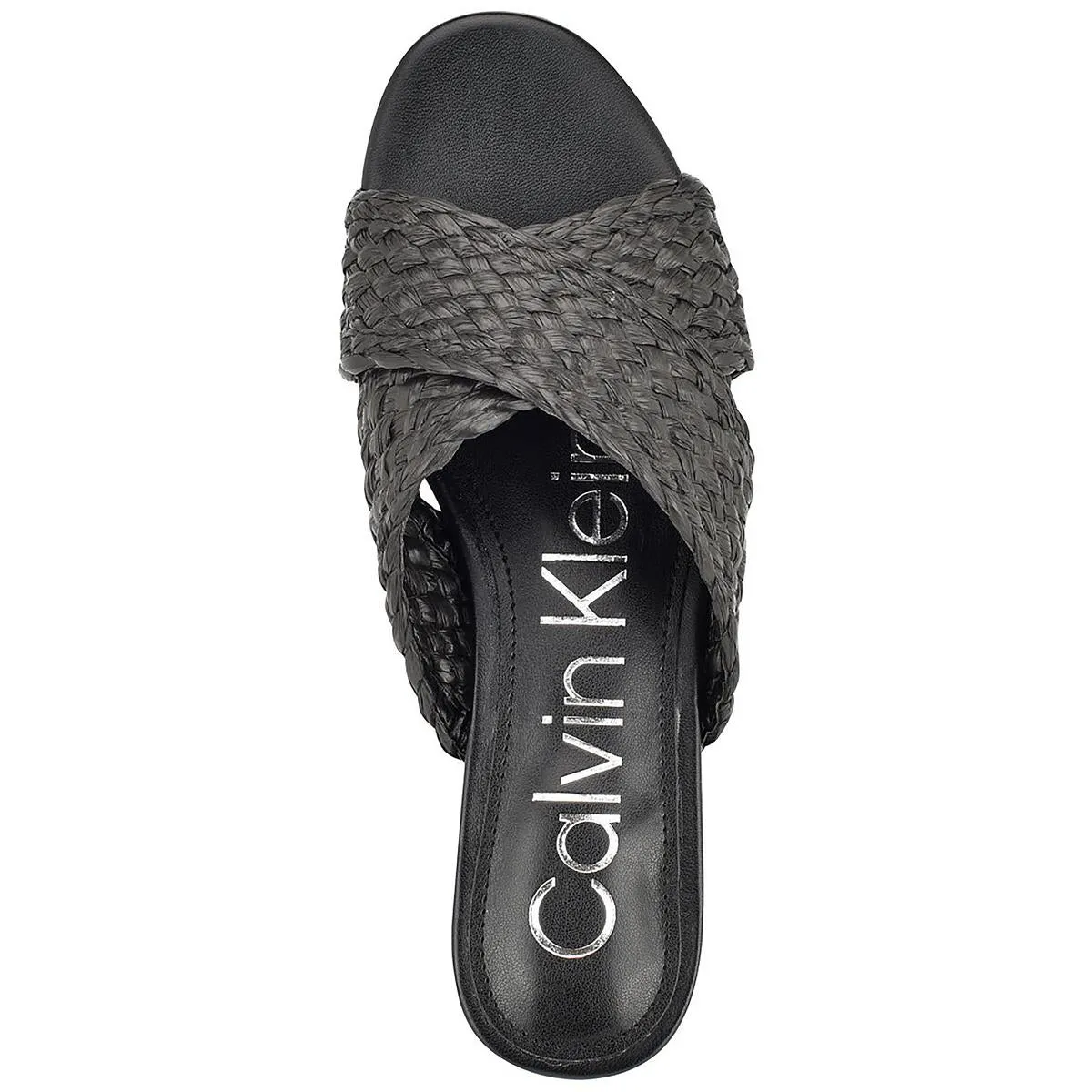 June2 Womens Slip On Flat Slide Sandals