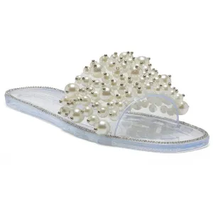 Kassime 2 Womens Open Toe Rhinestone Jelly Sandals