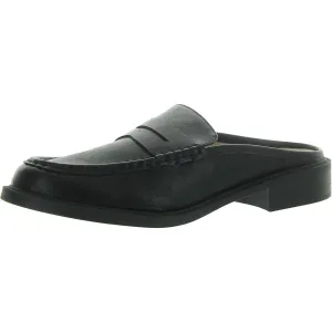Katyaaa Womens Faux Leather Slip On Mules