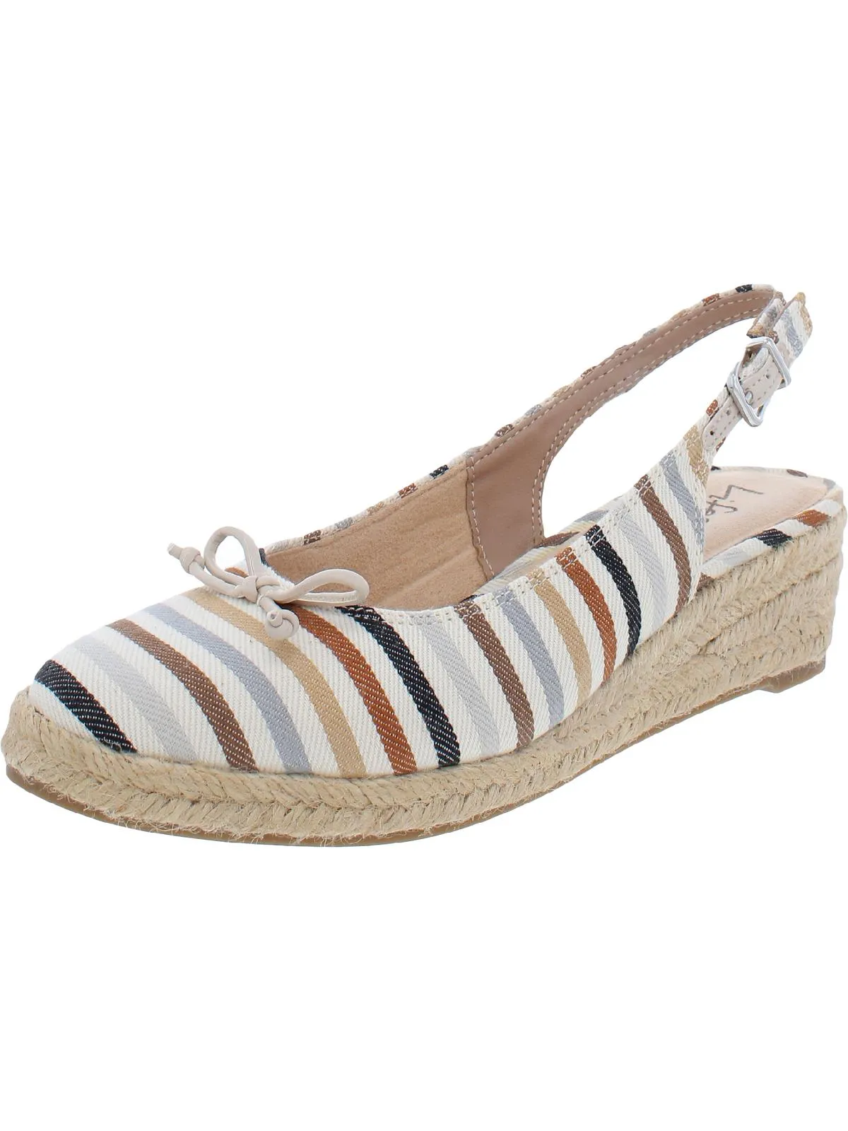 Keepsake Womens Canvas Wedges Espadrille Heels