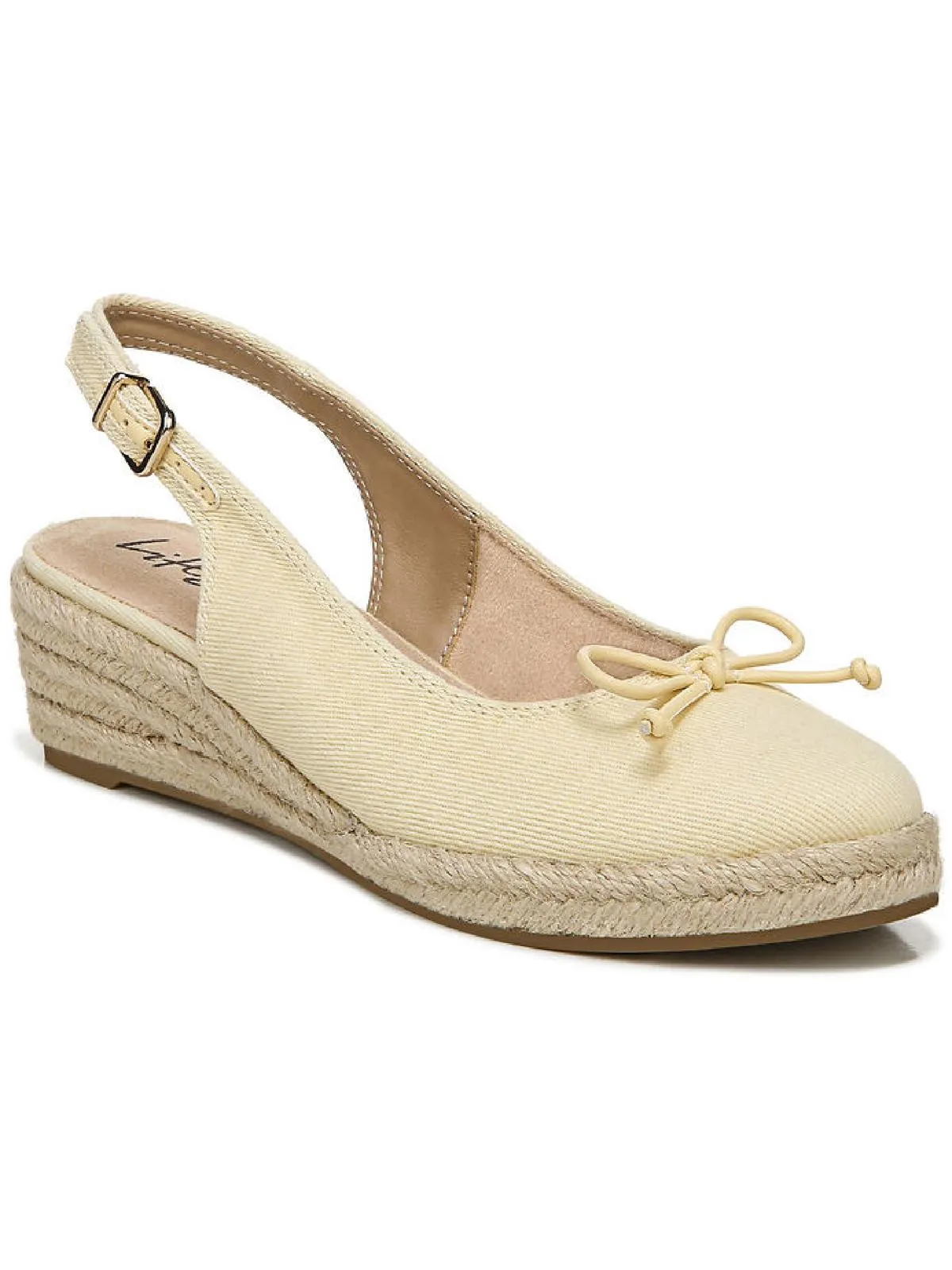 Keepsake Womens Canvas Wedges Espadrille Heels