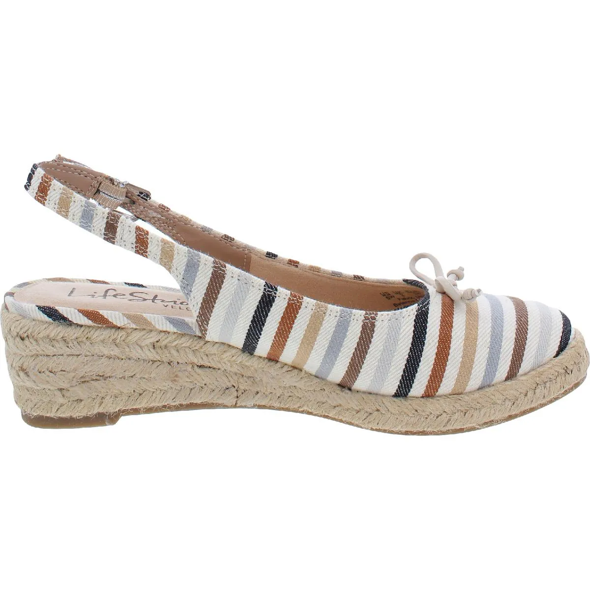 Keepsake Womens Canvas Wedges Espadrille Heels