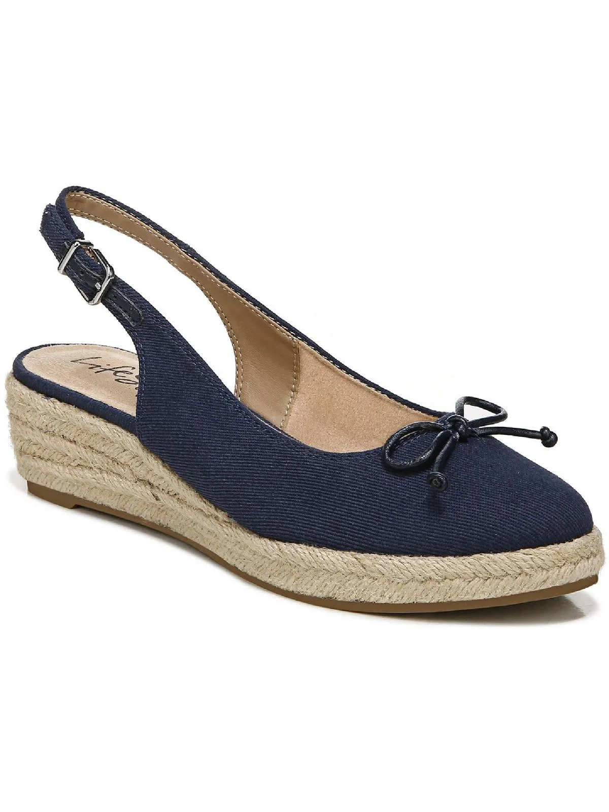 Keepsake Womens Canvas Wedges Espadrille Heels