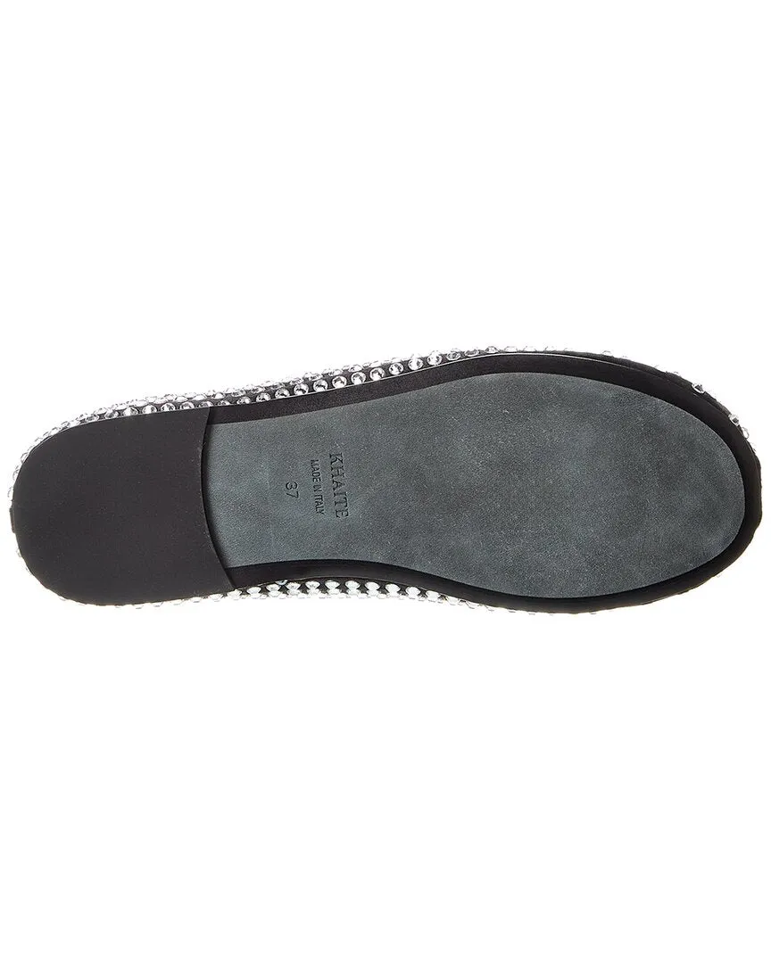KHAITE The Marcy Silk Flat