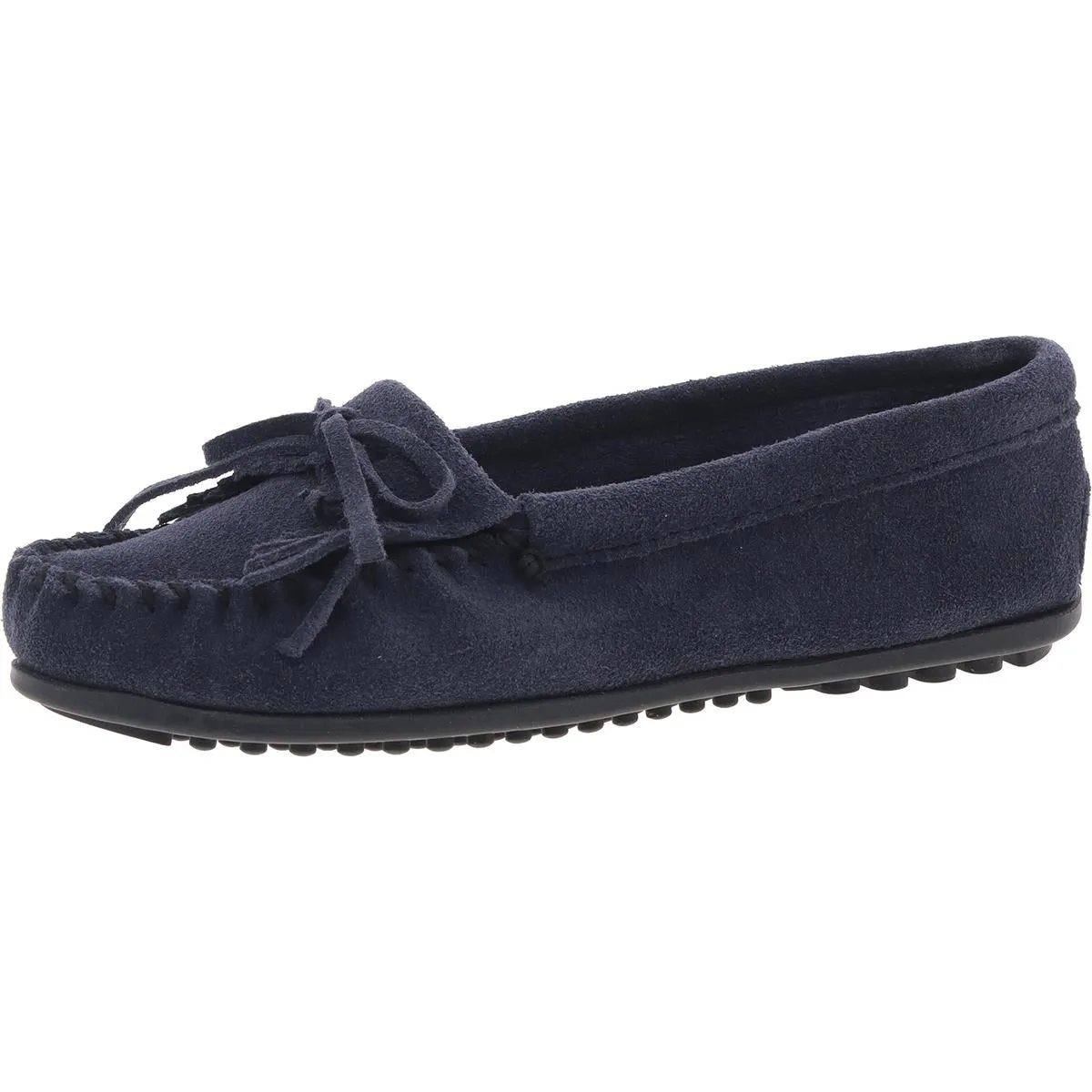 Kilty Womens Suede Moc Toe Moccasins