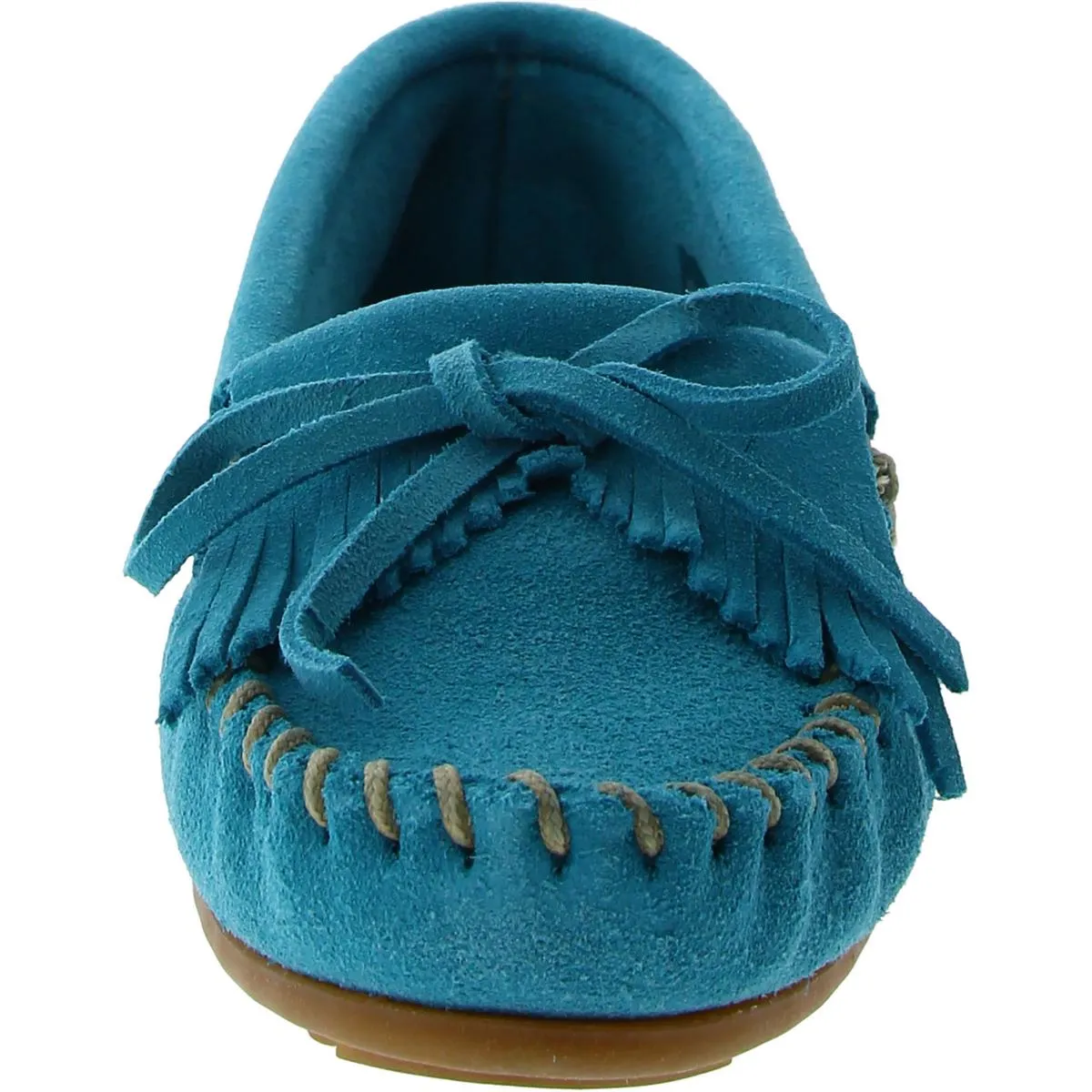 Kilty Womens Suede Moc Toe Moccasins