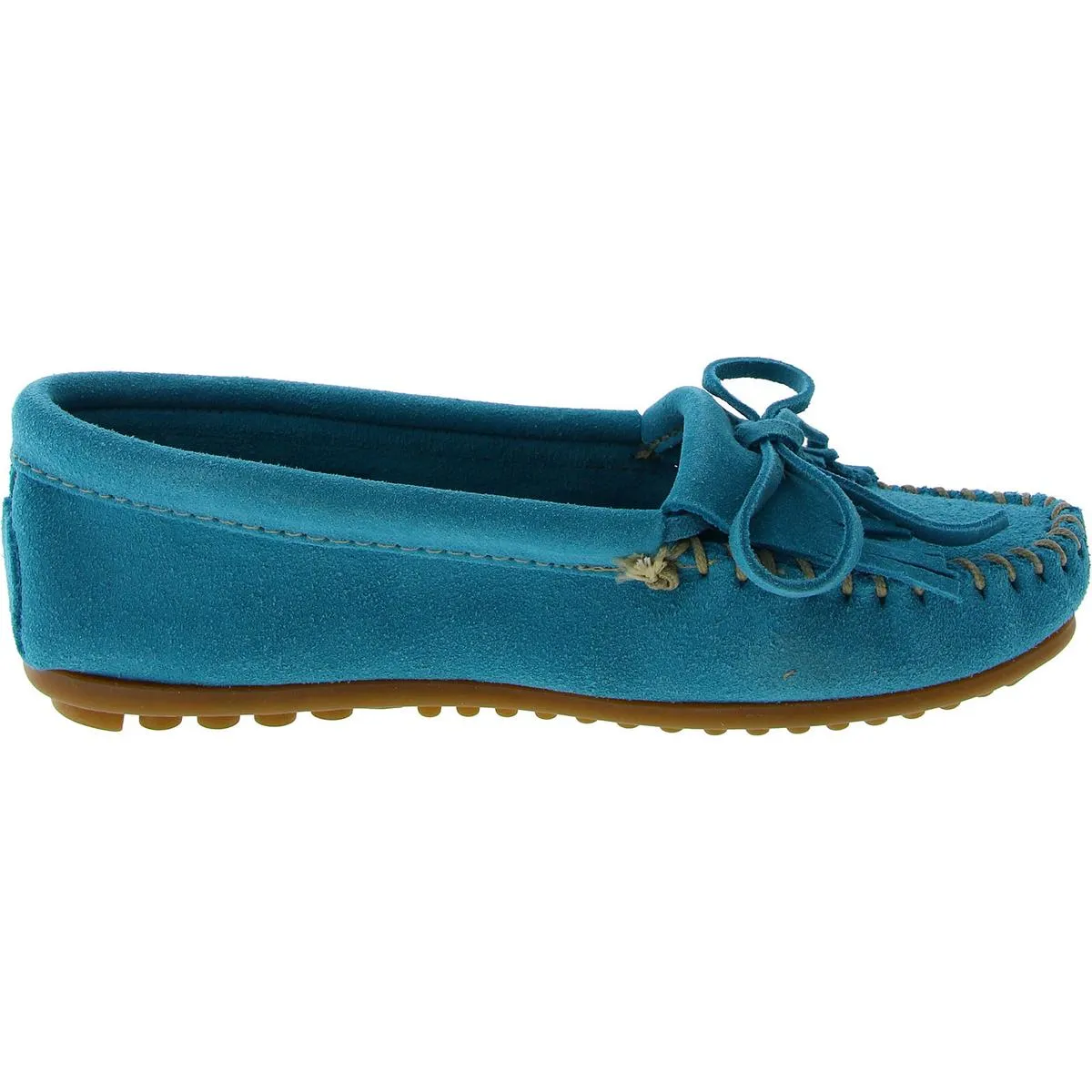 Kilty Womens Suede Moc Toe Moccasins