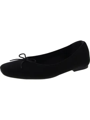 KLARA KNIT Womens Slip On Laceless Ballet Flats