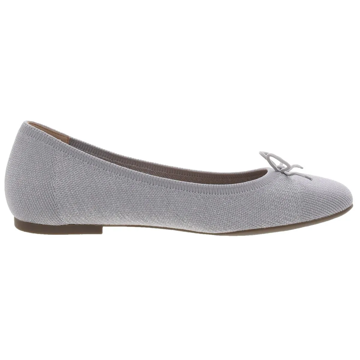 KLARA KNIT Womens Slip On Laceless Ballet Flats