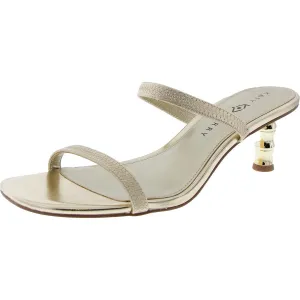 KP2928 Womens Open Back Manmade Kitten Heels
