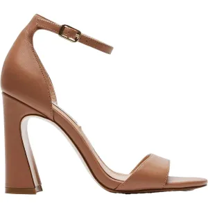 Krisha Womens Buckle Leather Ankle Strap