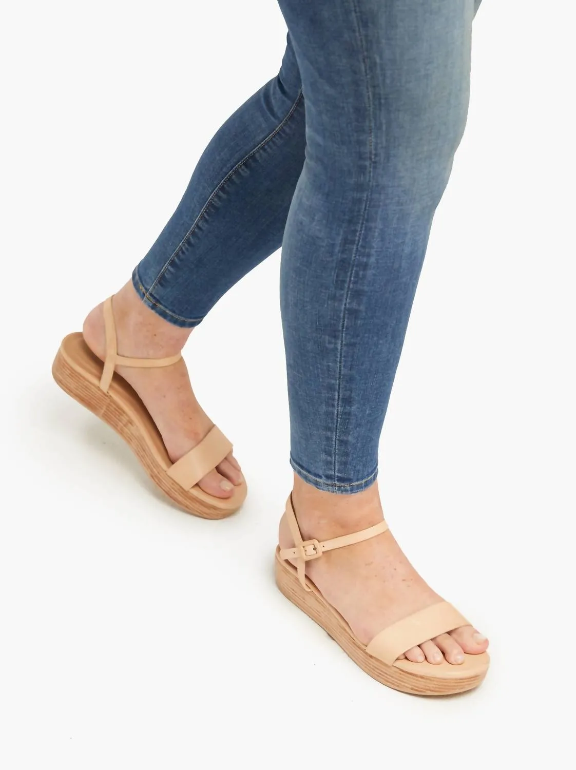 Larissa Platform Sandal In Vachetta