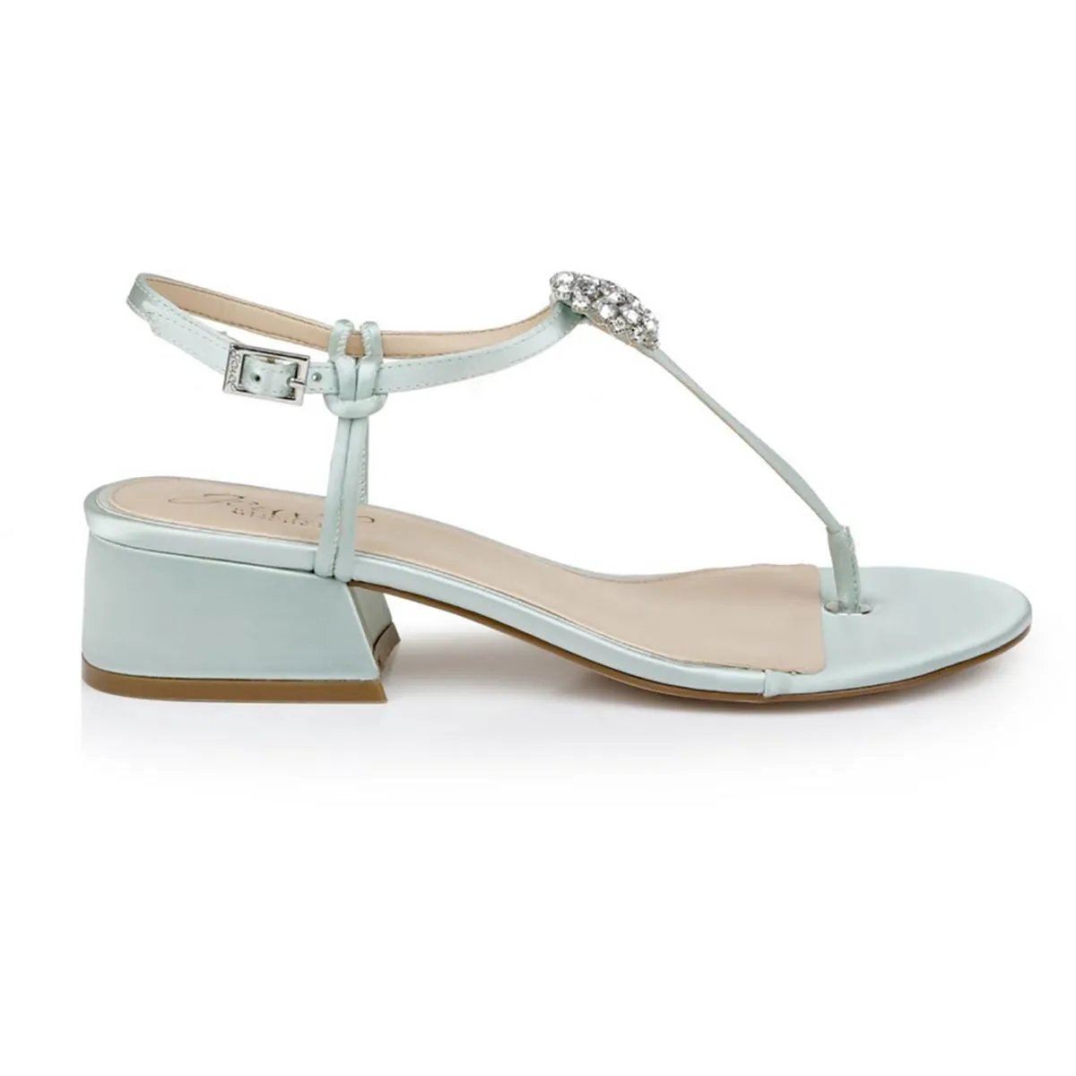 Lizette Womens Glitter Ankle Strap Heels