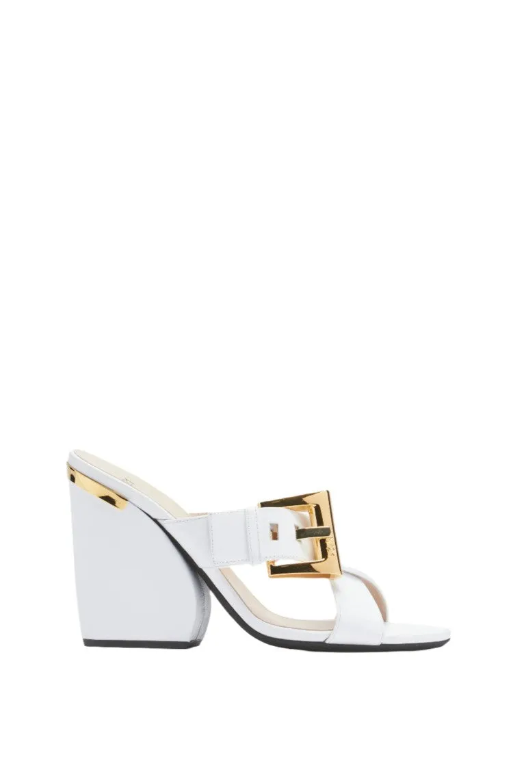 Logo Plaque Crossover Mules 10