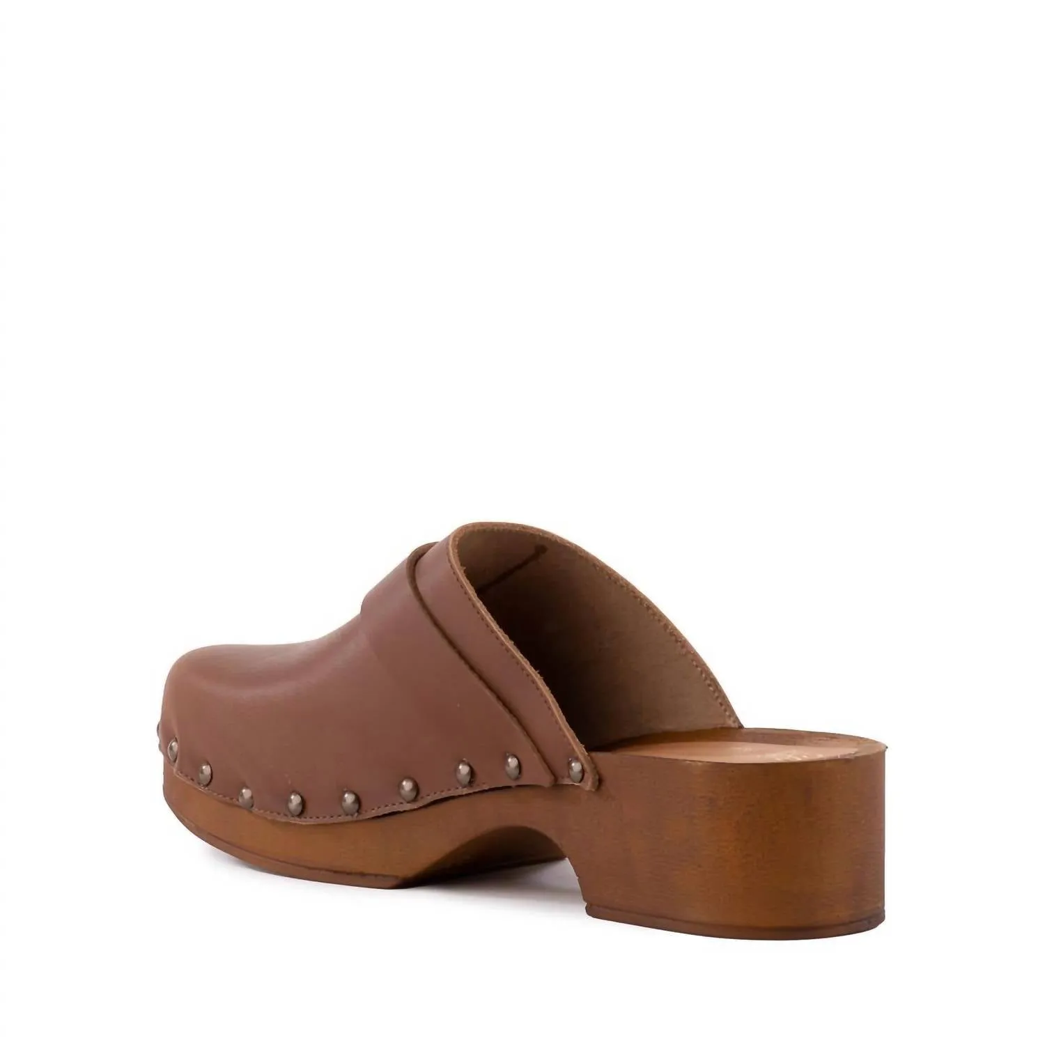 Loud & Clear Clog In Cognac