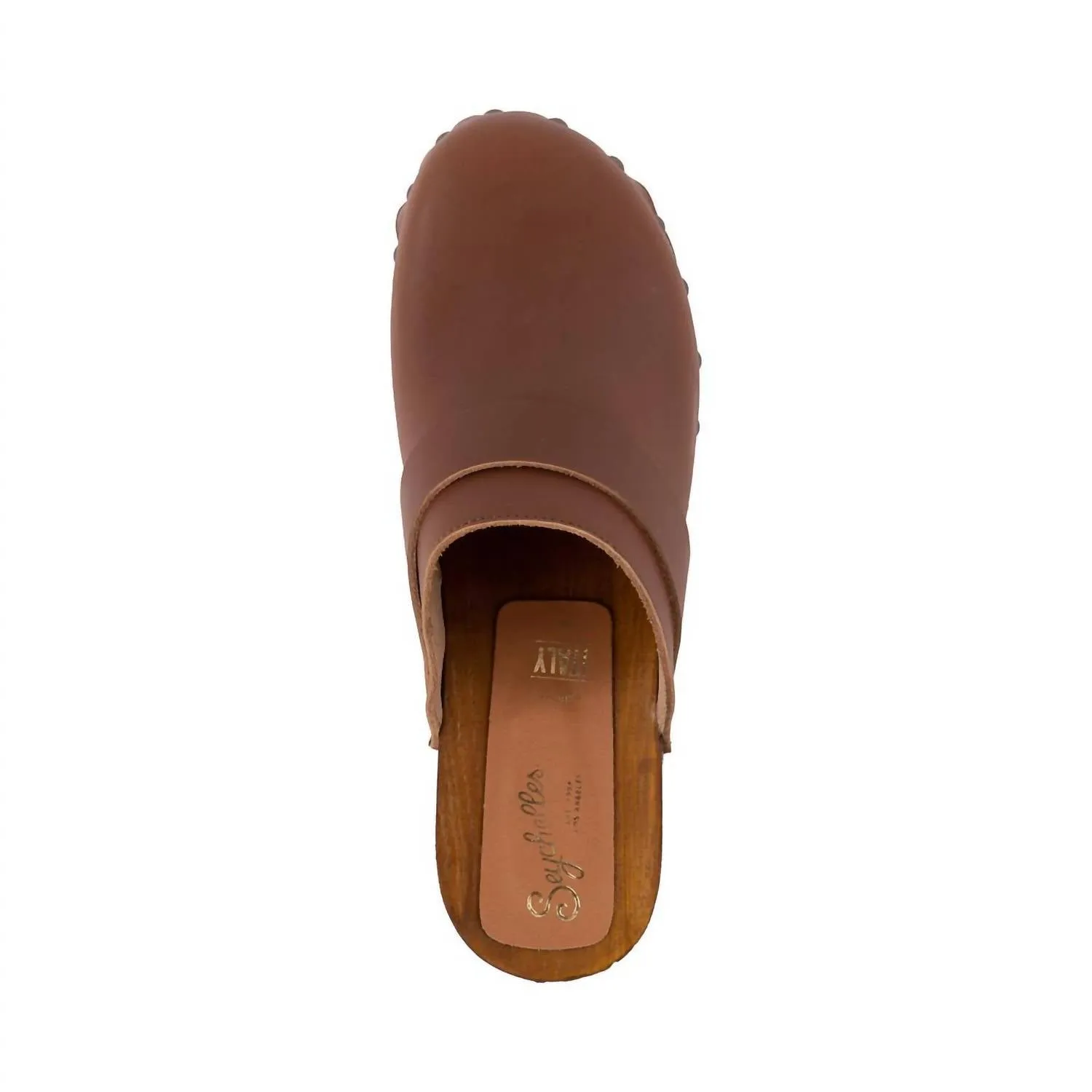 Loud & Clear Clog In Cognac